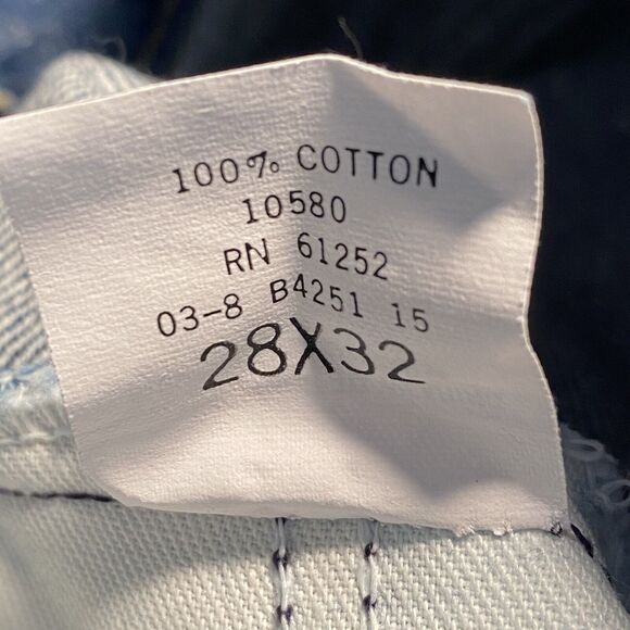 The Great Plains Women Denim Jeans Size 28x32 Relaxed Fi Relaxed Fit New w/Tags - Picture 7 of 8